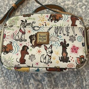 Disney Dooney & Bourke Dogs Ambler Crossbody Handbag
